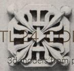 Розетки (ROSETTE_2084 -  | 3D model 3DSMAX / OBJ / STL) 3D модель для ЧПУ станка